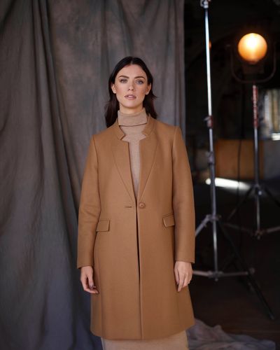 Paul costelloe shop camel coat